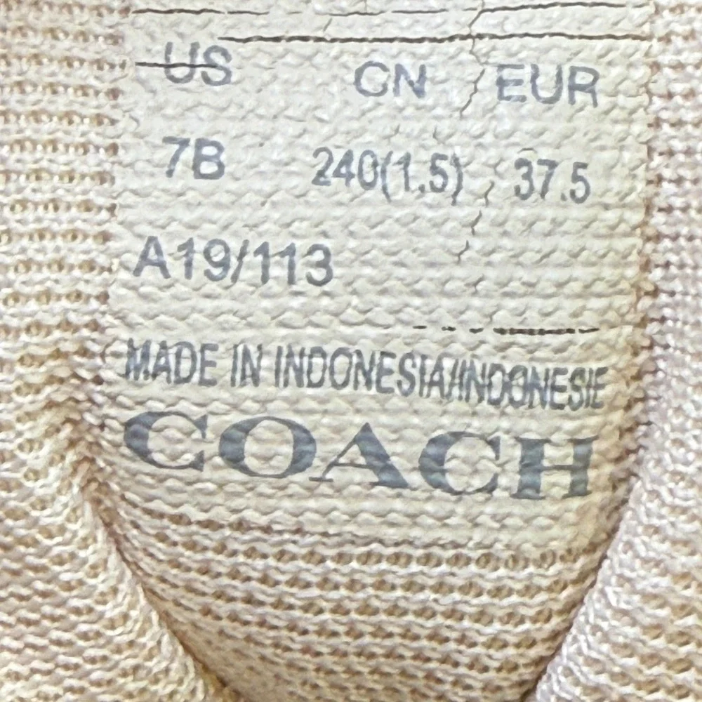 Coach c115 tech
